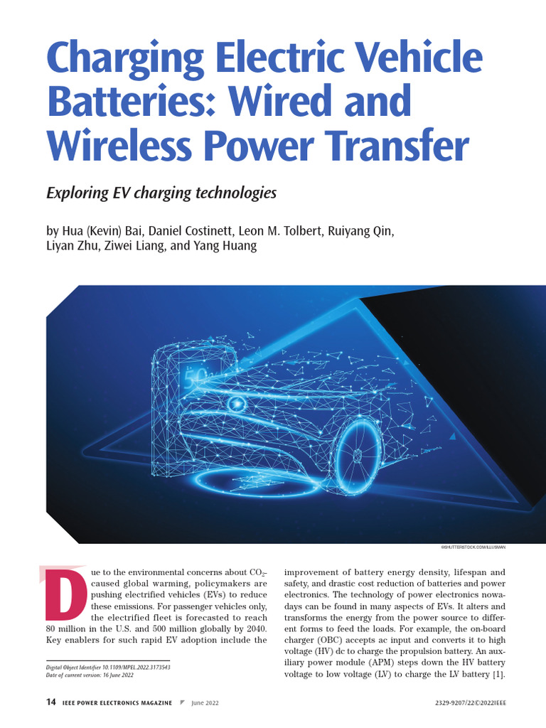 EV Charging Technologies Overview | PDF | Battery Charger | Electrical Grid