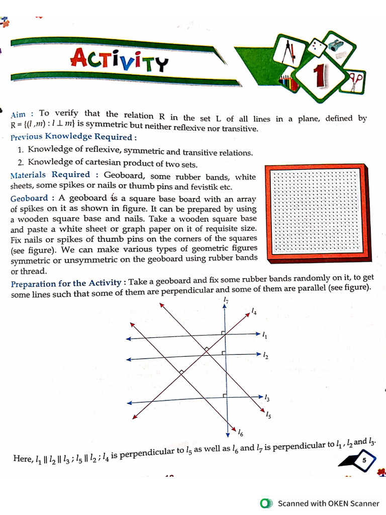Class 12 Cbse Maths Activity | PDF