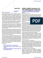 Public Liability Insurance