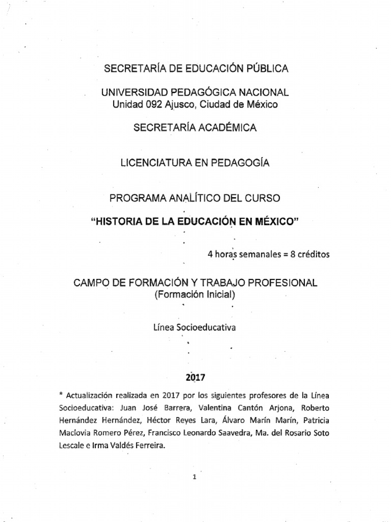 Historia de La Educacion en Mexico-24 | PDF