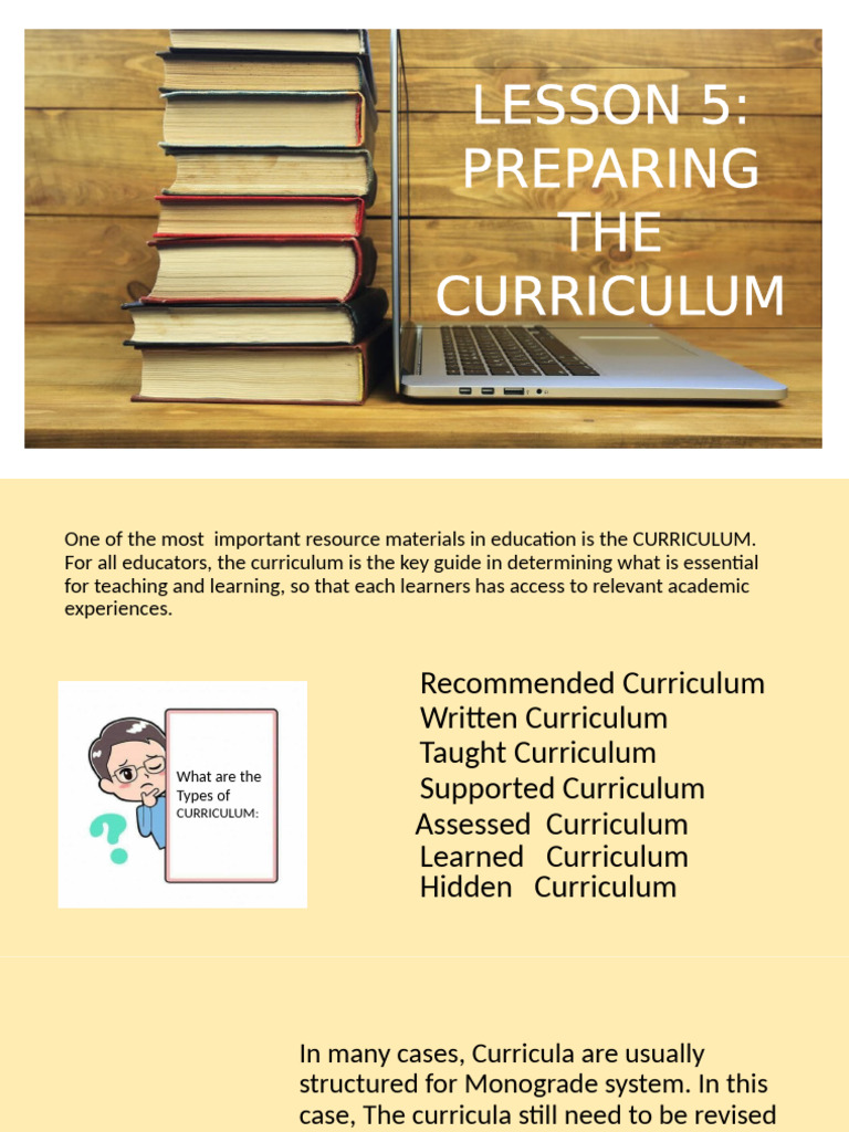 Lesson 5 Pdf Curriculum Teachers