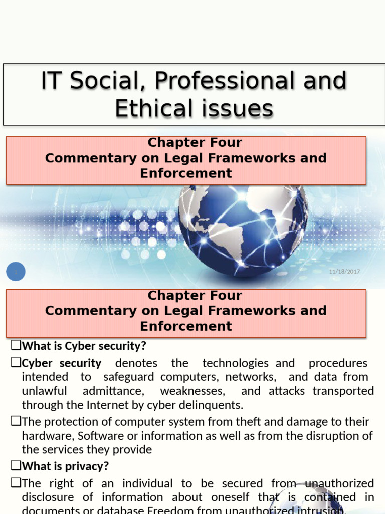 Cybersecurity and Privacy Laws in Ethiopia | PDF | Privacy | Copyright