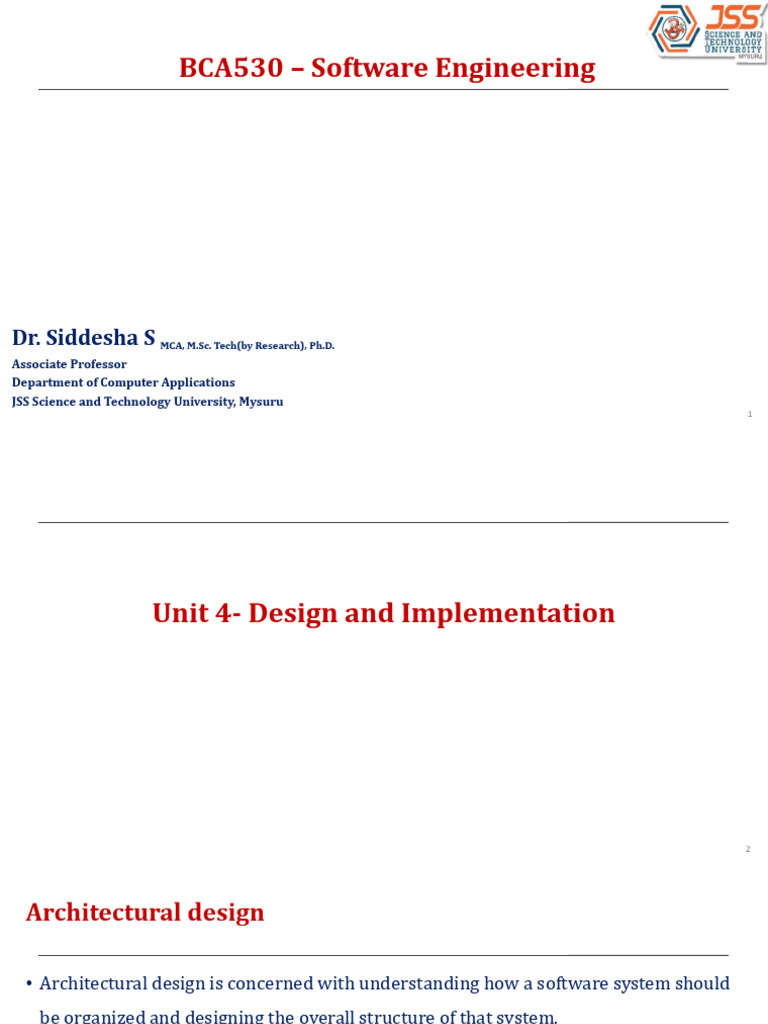 Software Architecture Design Principles | PDF | Model–View–Controller ...