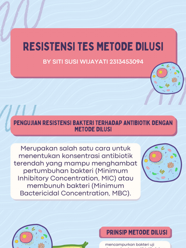 94 - Siti Susi Wijayati - Resistensi Tes Metode Dilusi | PDF
