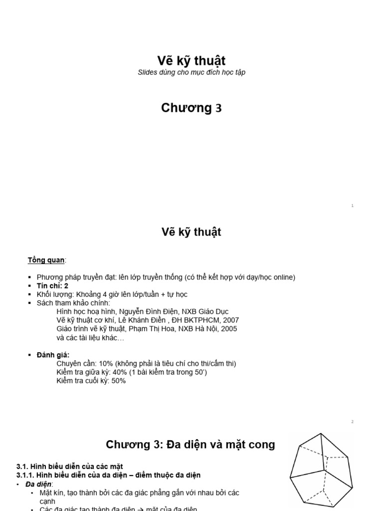 3 - Lecture - Technical Drawing | PDF