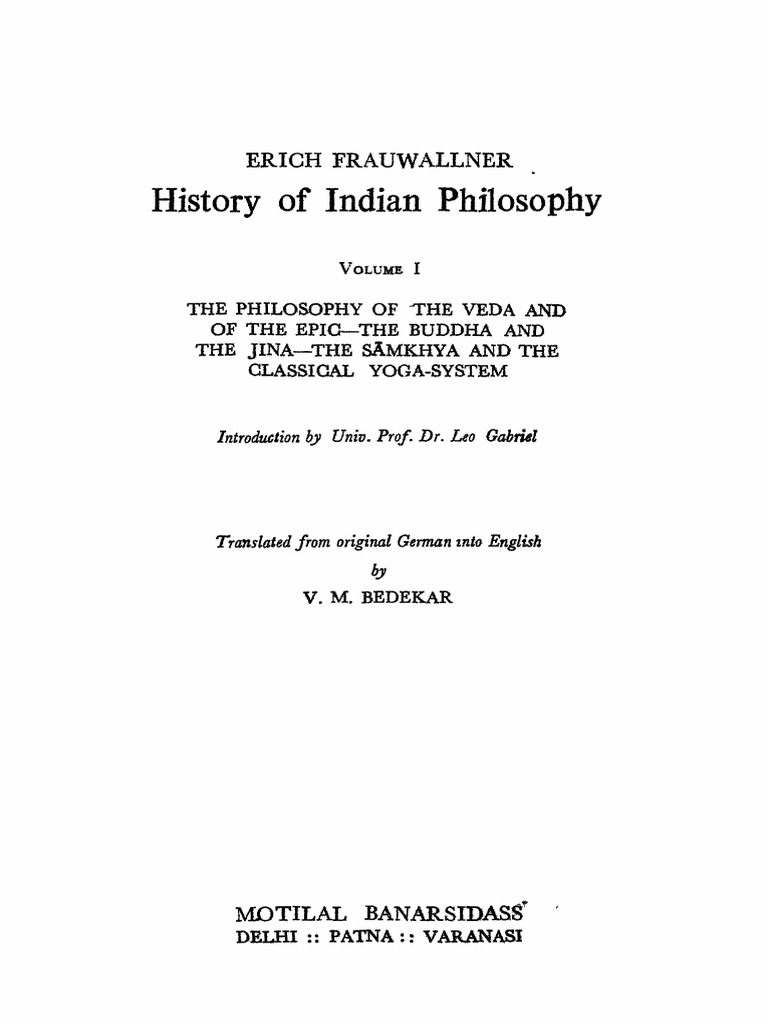 2015.12487.History of Indian Philosophy Volume One | PDF