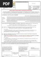 z894 - Bank Details Form - Pension EFT | PDF | Cheque | Banks