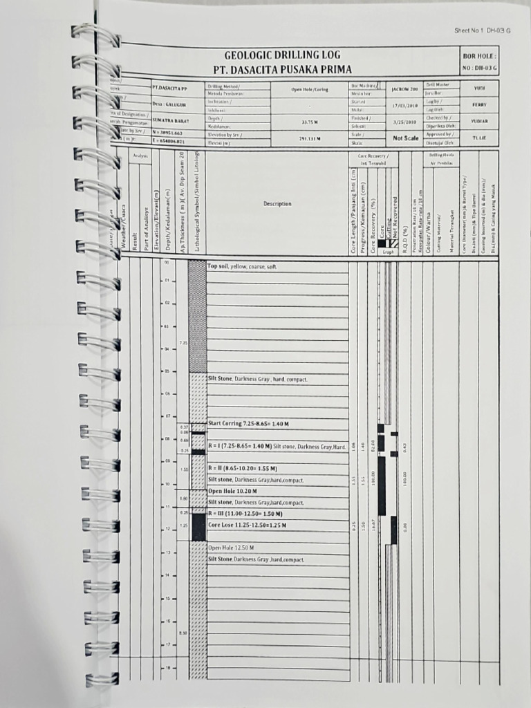 Data Bor 2010 | PDF