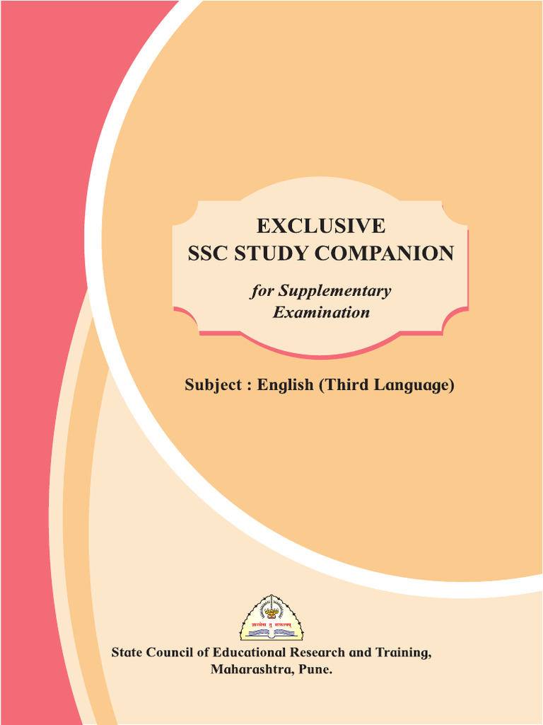 SSC English Study Companion Guide | PDF | Poetry | Verb