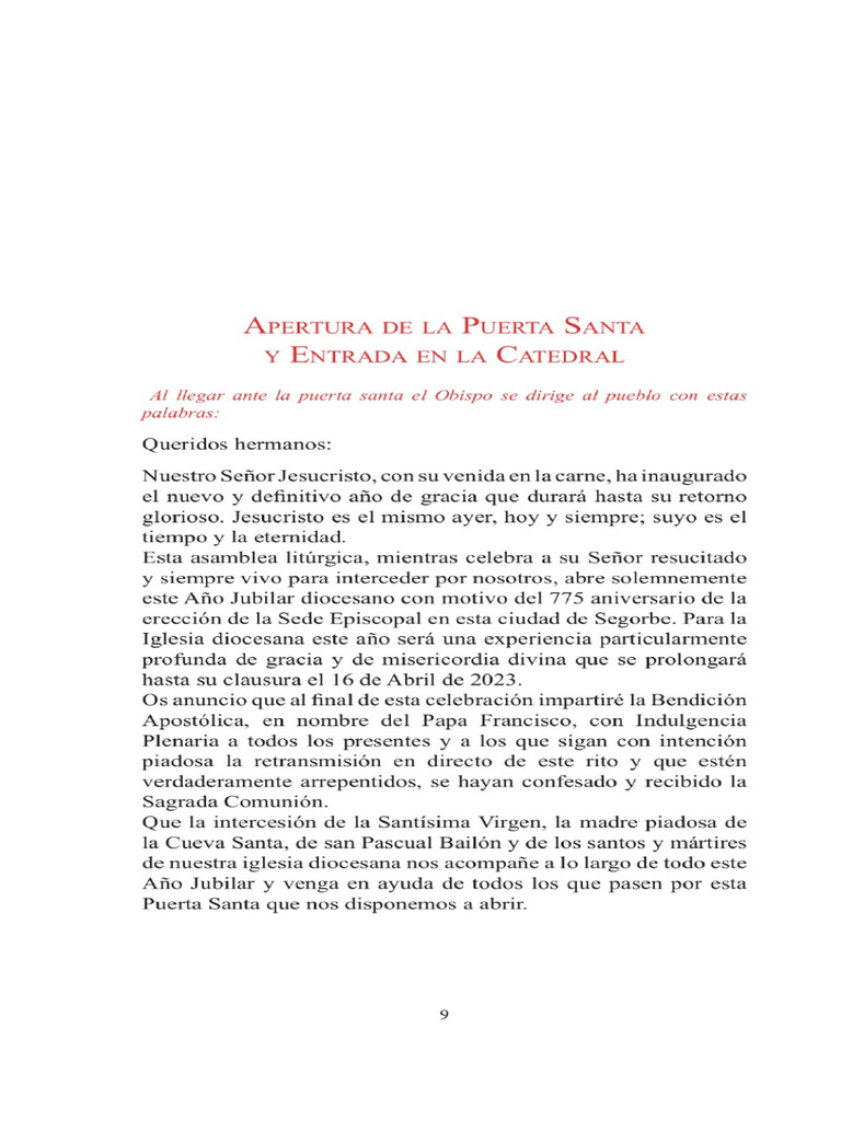 Después Letanías | PDF