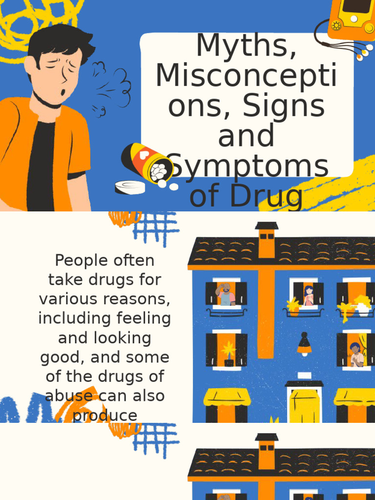 Myths Misconceptions Signs and Symptoms of Drug Abuse PDF Substance