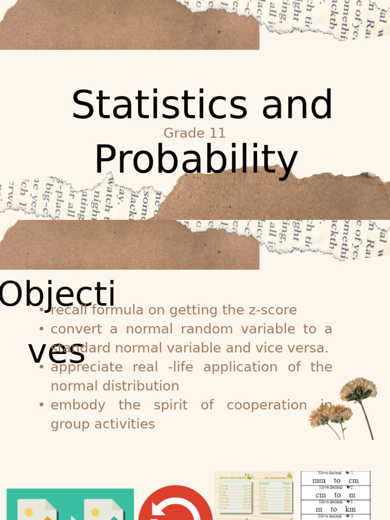 Grade 11 Normal Distribution Guide | PDF