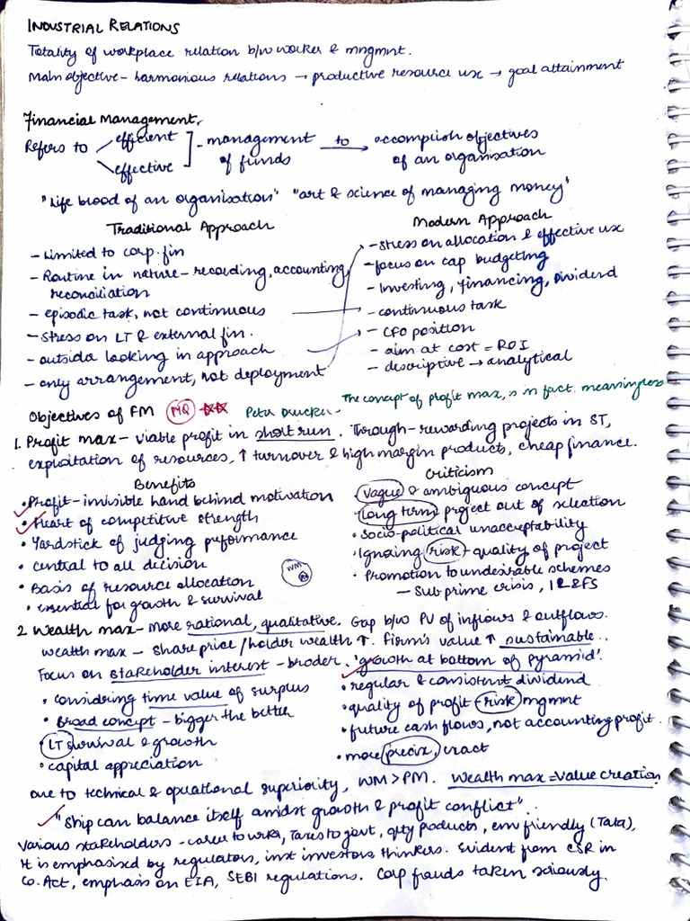 FM Notes | PDF
