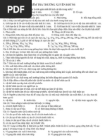 Kiểm Tra cuoi kì 2 khtn 6 nop | PDF