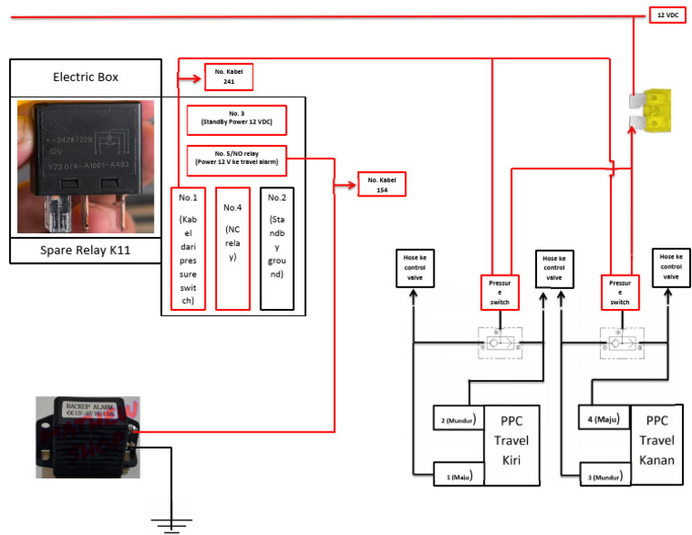 K&R Wiring Diagram for PPC Travel System | PDF