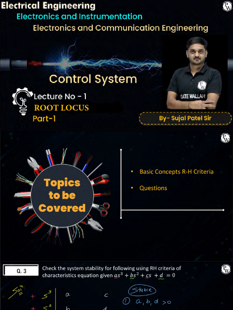 Root Locus 01 - Class Notes | PDF
