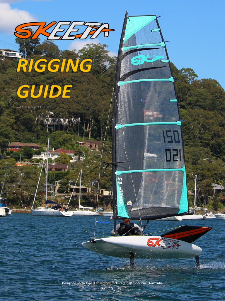 Skeeta Rigging Guide Vol 1.8 | PDF | Rudder | Sail