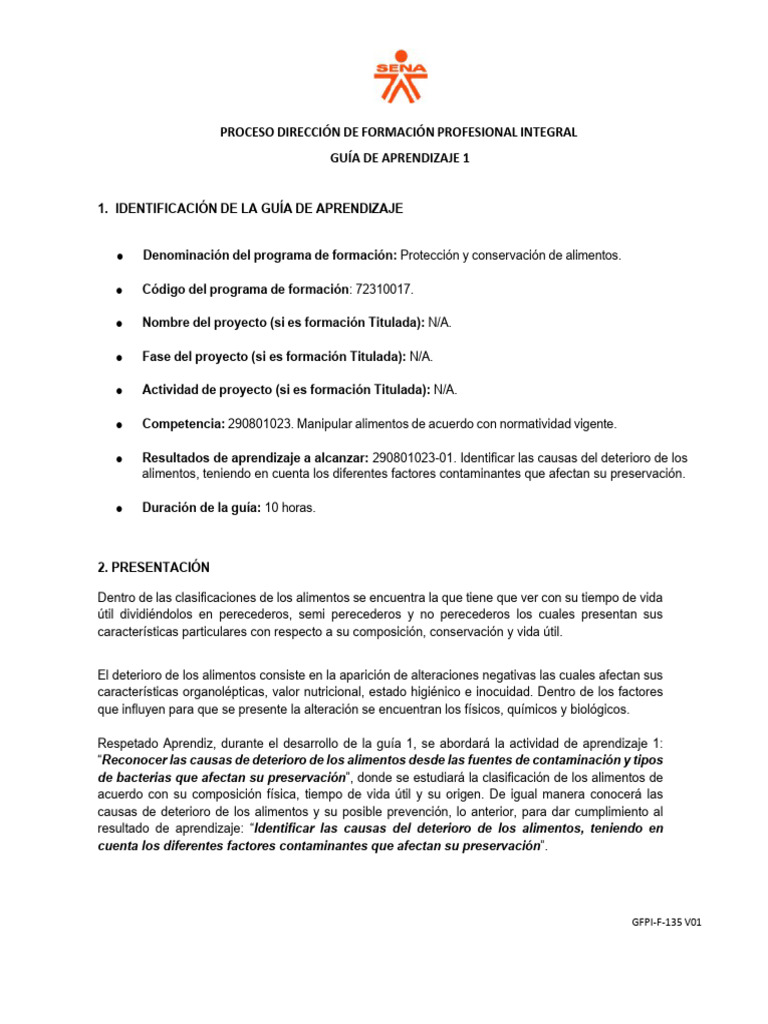Causas del Deterioro de Alimentos | PDF | Alimentos | Microorganismo