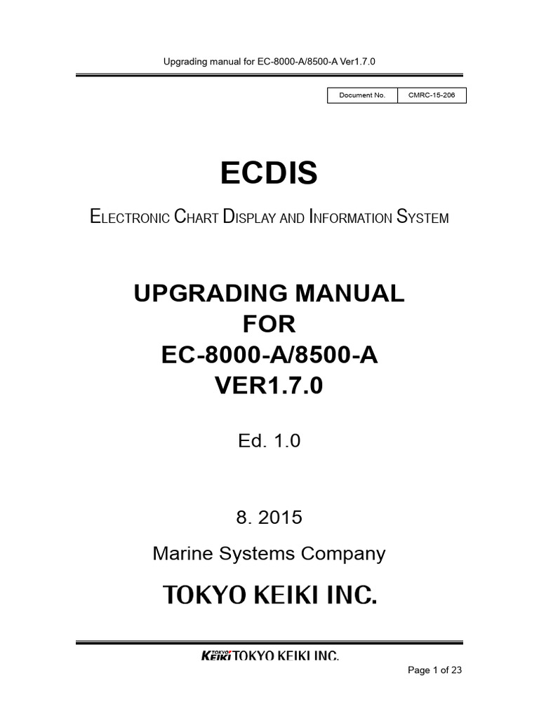 EC-8000/8500-A Upgrade Manual Ver1.7.0 | PDF | Computer File | Ibm Pc ...