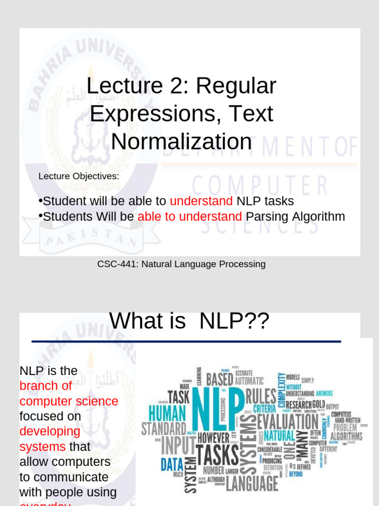 Lecture 2n 04032024 081220pm 19022025 105409am | PDF | Regular ...