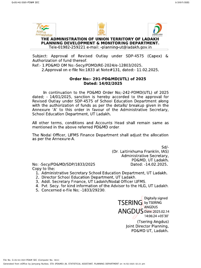 Sed Approved SDP Re | PDF