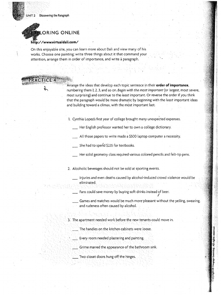 Evergreen Exercises | PDF