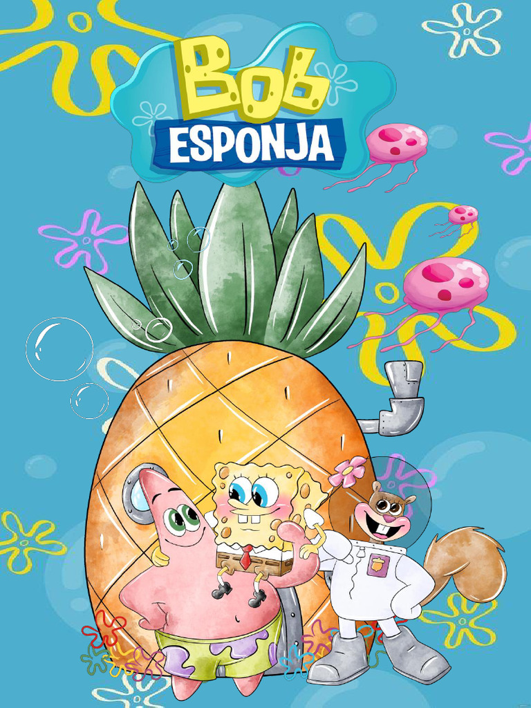 Libro Colorear Bob Esponja | PDF