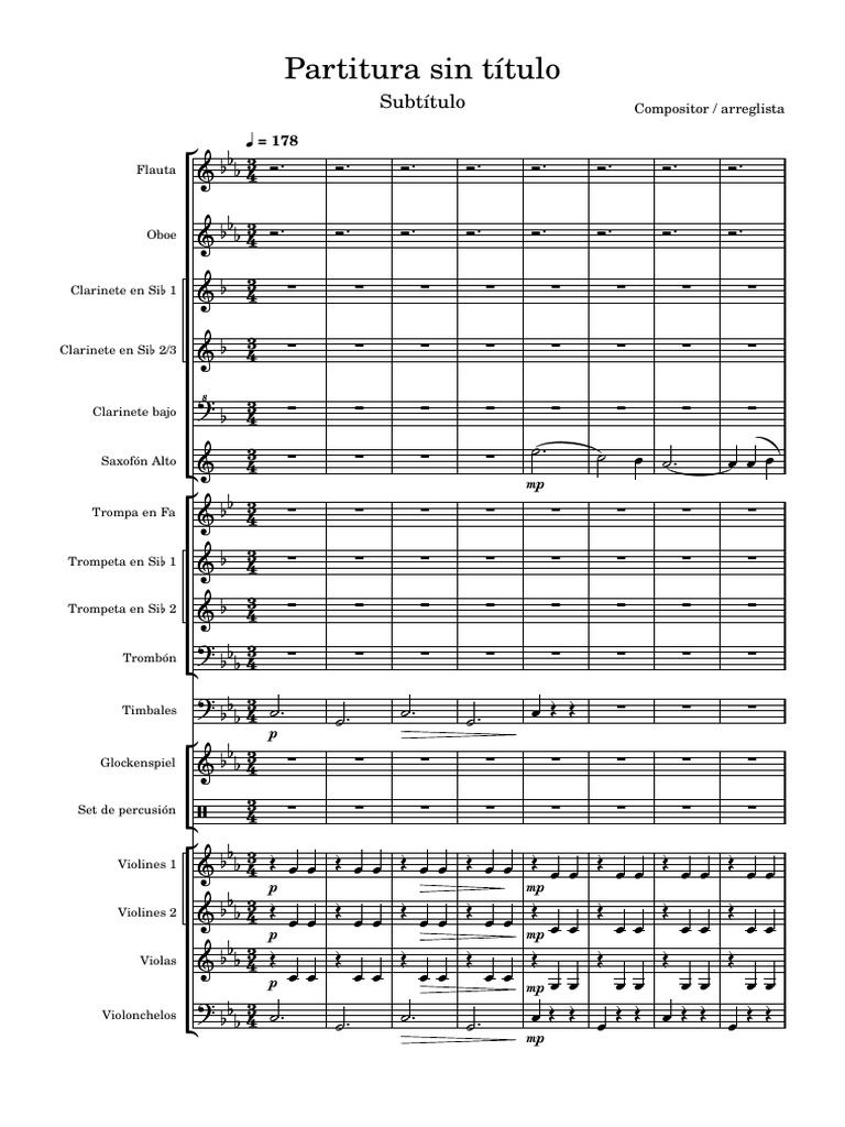 Wals 2 de Shostakovich Orquestal | PDF