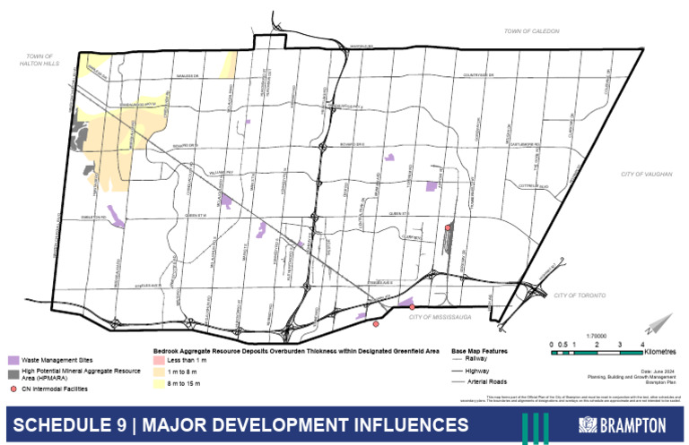 Major Development Influences Map | PDF