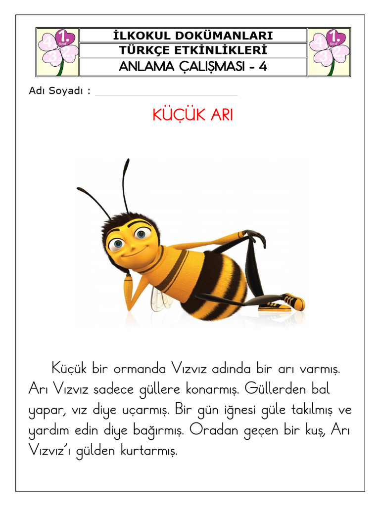 Okudugunu Anlama 2 Kucuk Ari PDF
