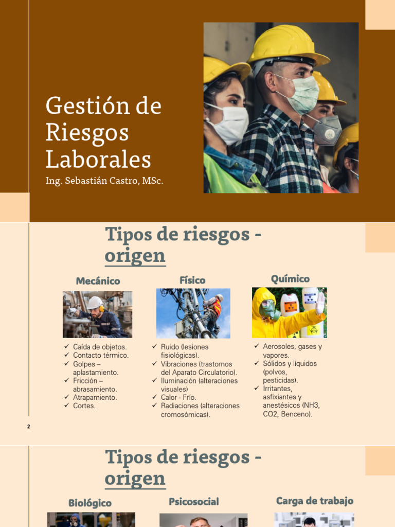 Evaluación y Control de Riesgos Laborales | PDF | Riesgo