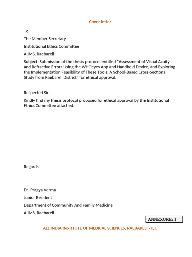 protocol + iec document final file 2jan 2024 (1) (1) | PDF | Clinical ...