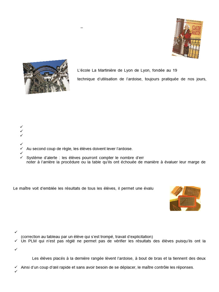 Méthode La Martinière : Pédagogie Innovante | PDF