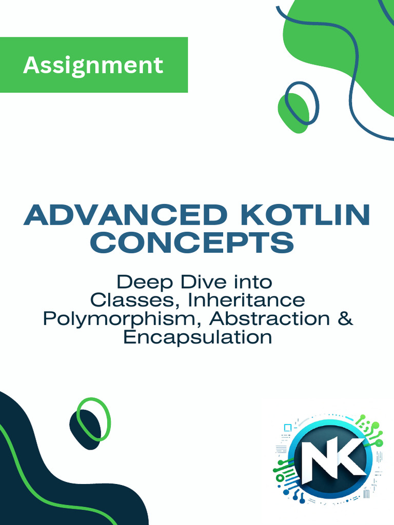 Advance Kotlin Assignment | PDF | Class (Computer Programming ...