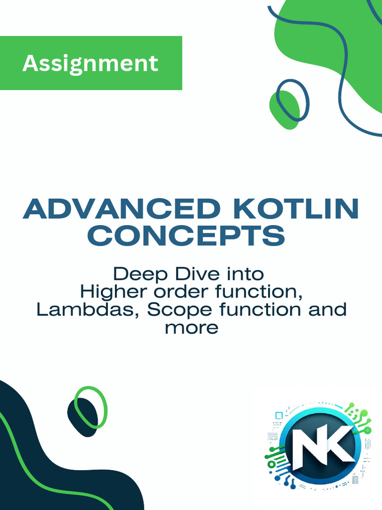 Advanced Kotlin Concepts Guide | PDF | Anonymous Function | Class ...