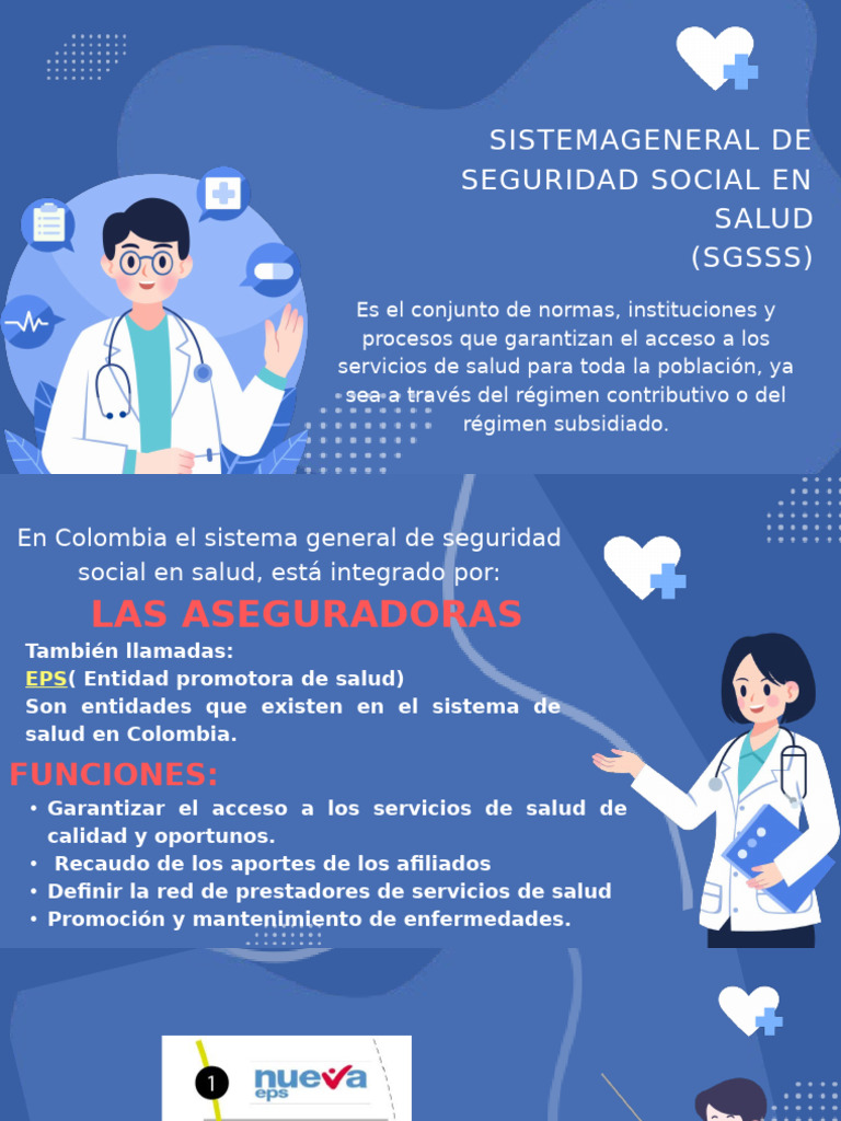 Sistema de Salud en Colombia | PDF | Programas sociales | Cuidado de la ...