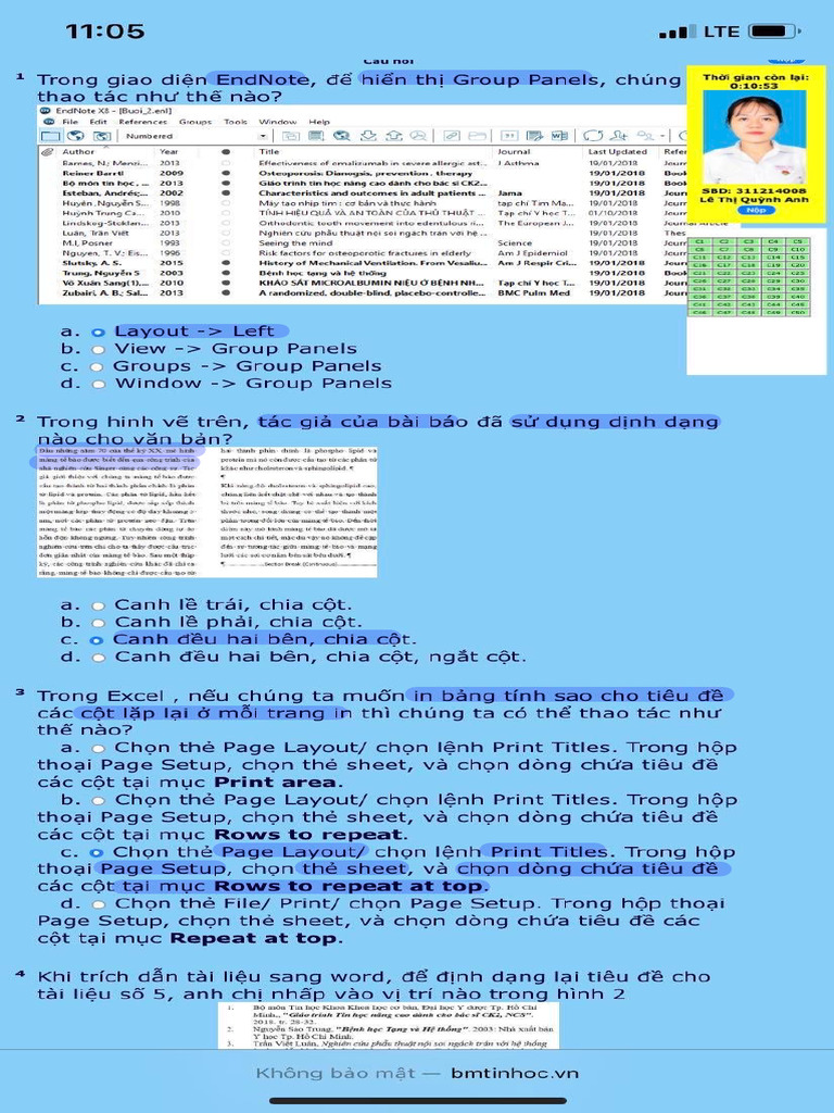 Đề Tin 7 | PDF