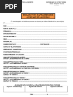 Demande de carte consulaire ivoirienne | PDF
