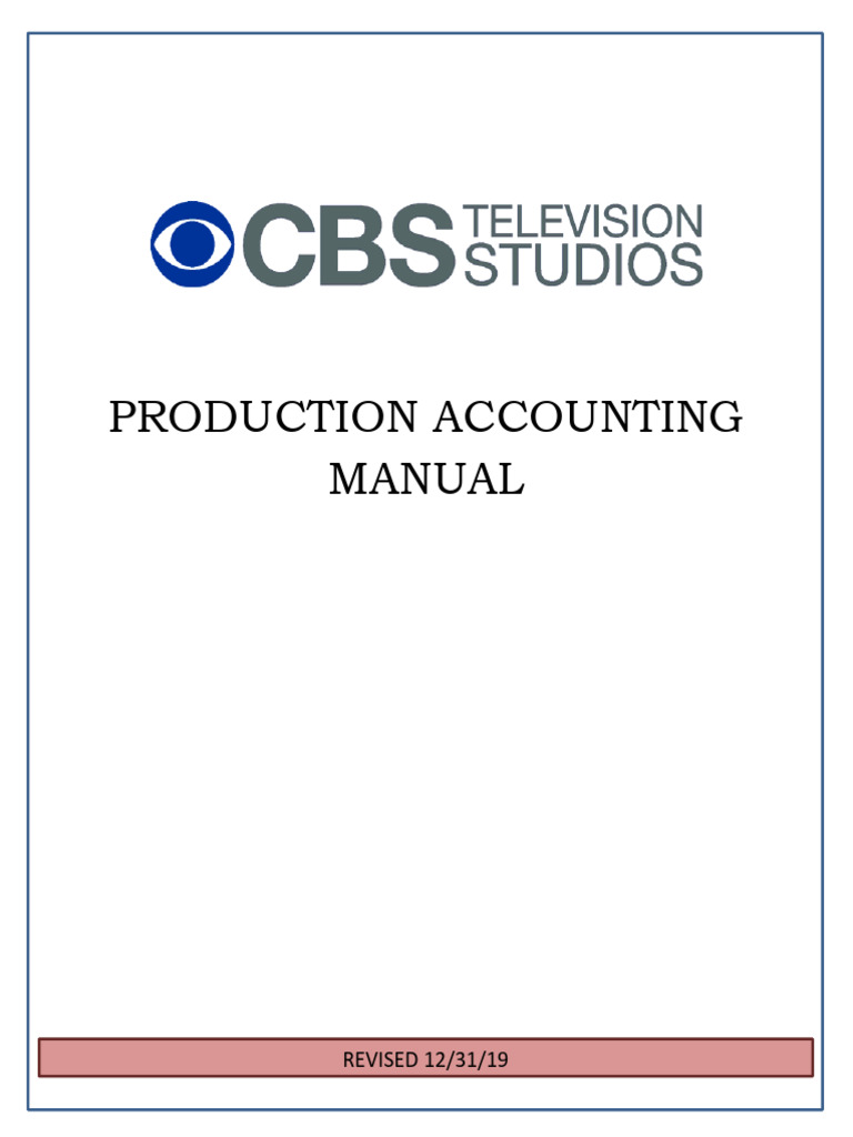 WITH LINKS CBS Accounting Manual Revised 123119 | PDF | Cheque ...
