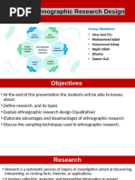 Ethnographic Interview Questions Guide | PDF | Ethnography ...