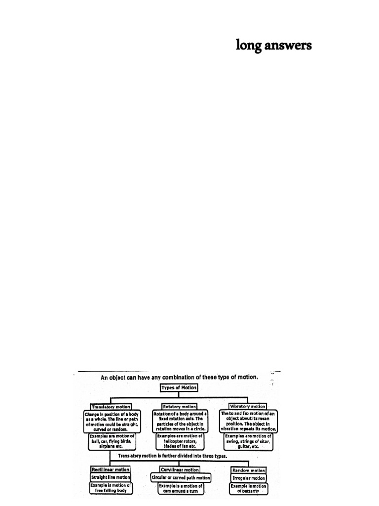 Physics - Long Answers - 250217 - 134250 | PDF | Velocity | Acceleration