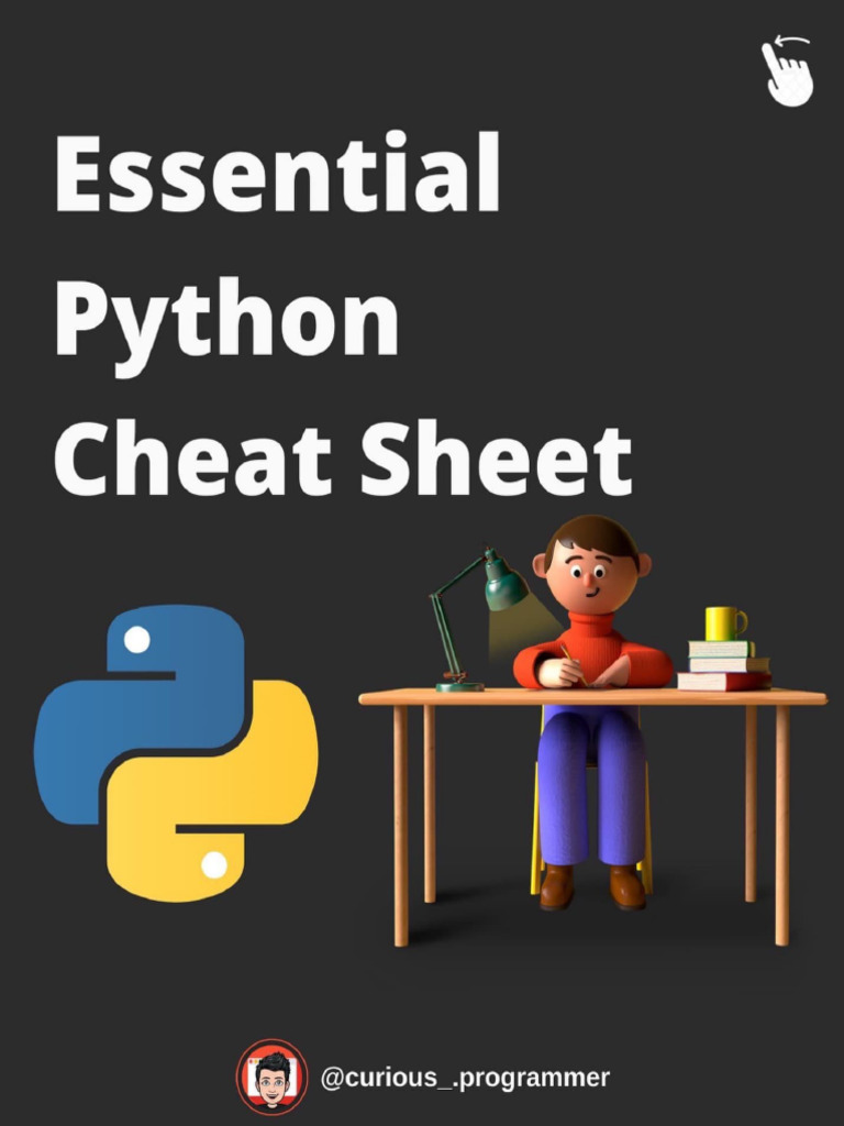 Python Cheat Sheet 1707826924 | PDF