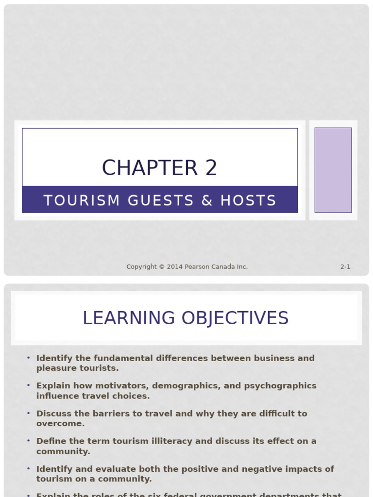 Chapter 2 - Tourism Guests and Hosts | PDF | Cost Of Living | Tourism