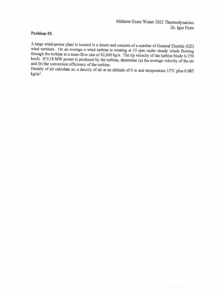 Sample of Previous Problems For Midterm With Soltions | PDF