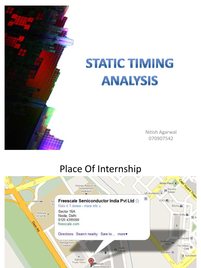 Static Timing Analysis