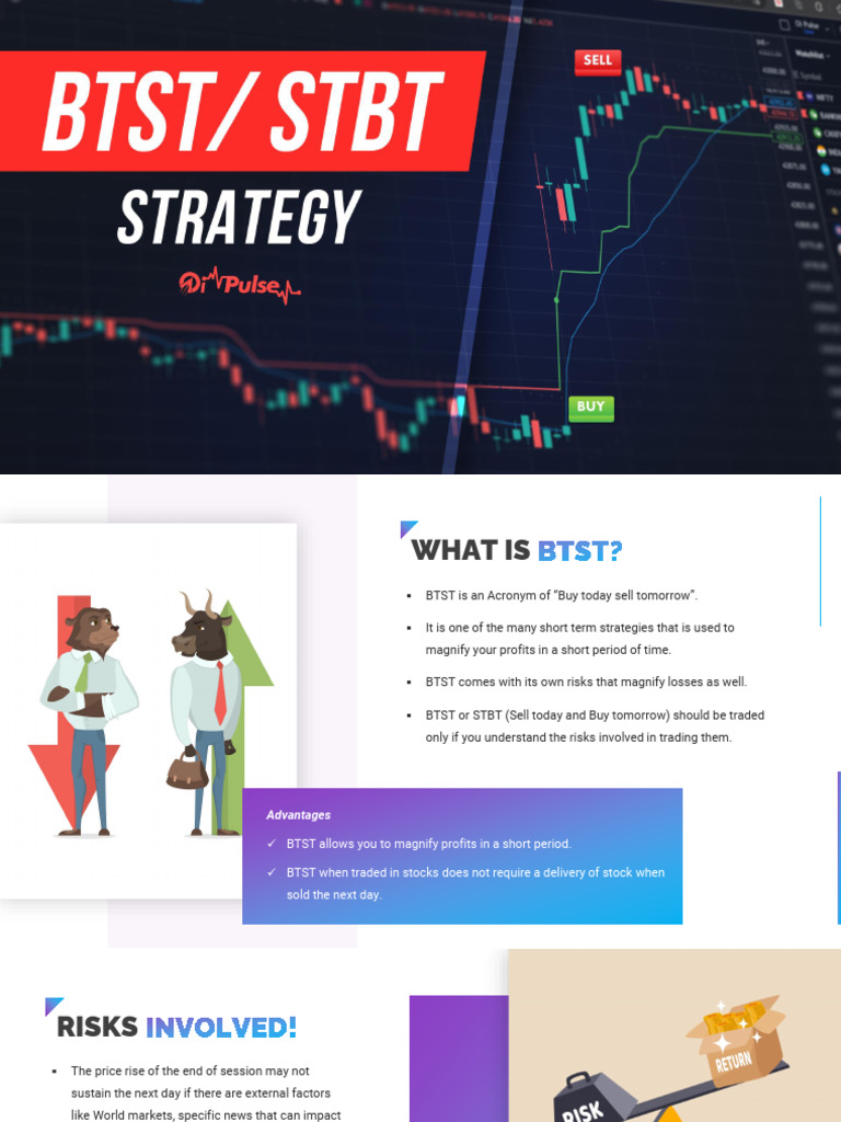 Understanding BTST Trading Strategies | PDF | Short (Finance ...