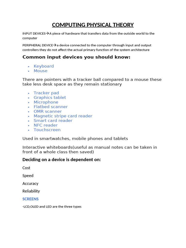 Essential Input Devices and Barcodes Guide | PDF | Barcode | Qr Code