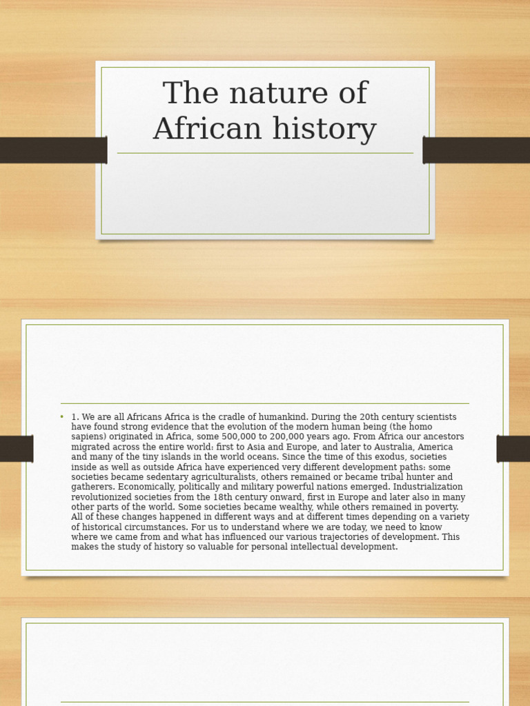 Understanding African Development History | PDF | Africa | Colonialism