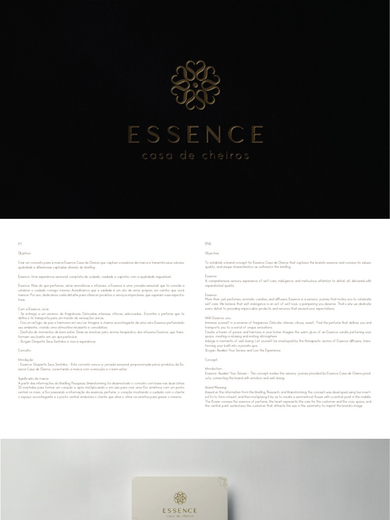 Identidade Visual Essence | PDF | Perfume | Perfumaria