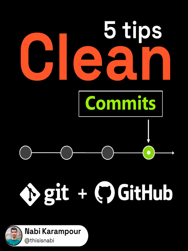 5 Tips For Clean Commits in Git | PDF